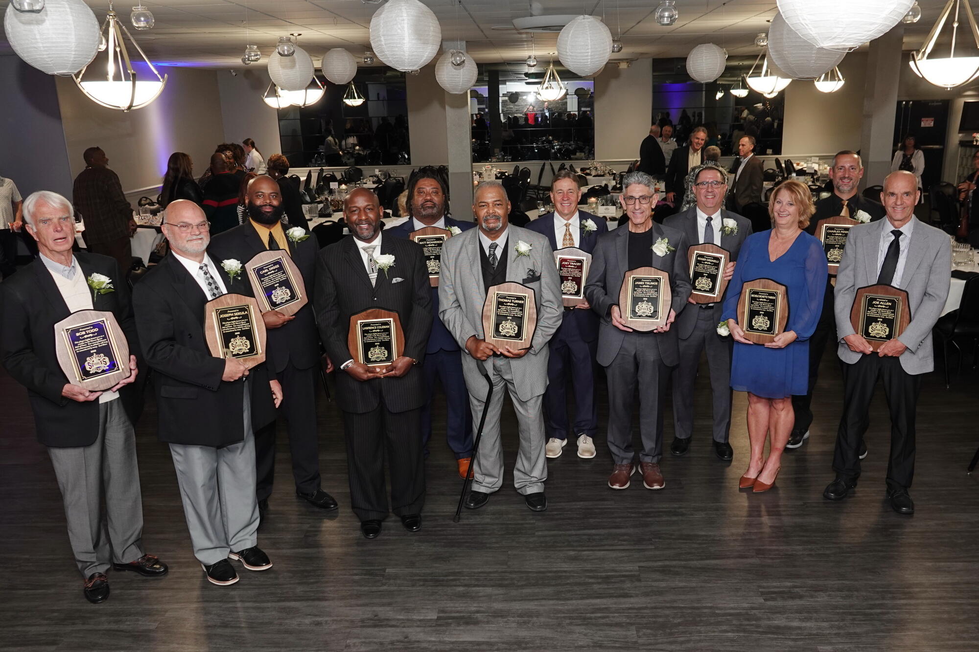 2022 honored inductees at the Warren sport hall of fame